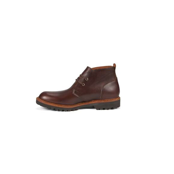$650 NIB Allen Edmonds Brown Caden Leather Chunky Lug Sole Chukka Boots Size 9 D main image 4